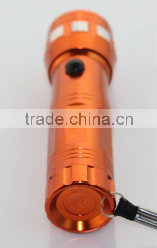 1 LED Keychain Button Battery Plastic Flashlight