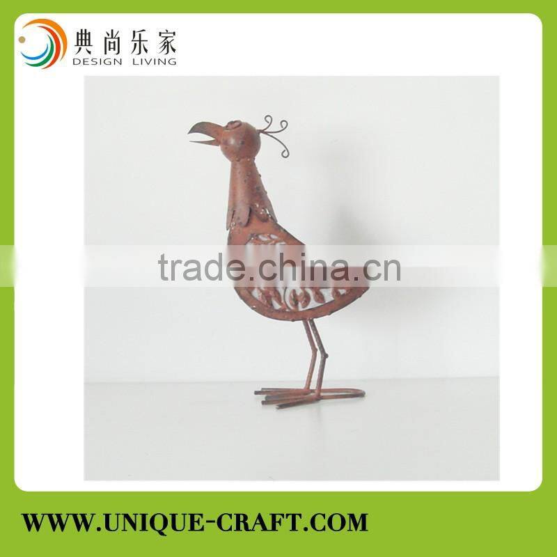 Antique bird metal arts handicraft home decor