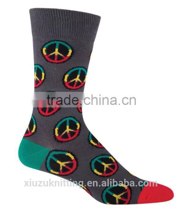 Rasta Peace Unisex Funny Socks