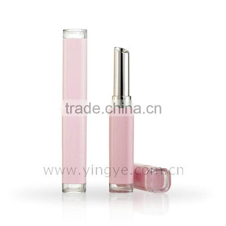 Purple empty plastics roll on ball lipgloss tube