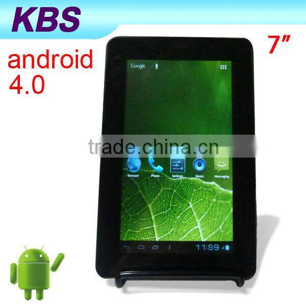 New Launch 7 Inch Dual-Core Tablet Pc With Gsm Support Supports Adobe Flash 11.1