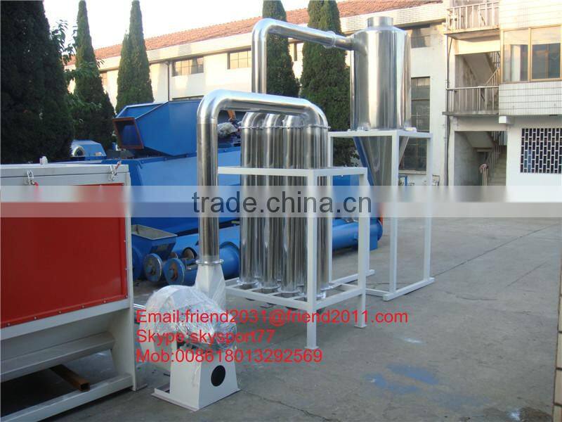 Plastic recycling machine