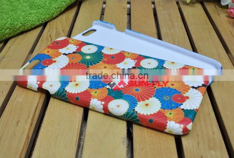 3d sublimation customized printable phone case for iphone 6 plus