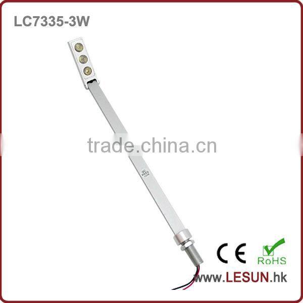 Cut hole 10mm 3W cabinet led light/jewlery lighting LC7335-3