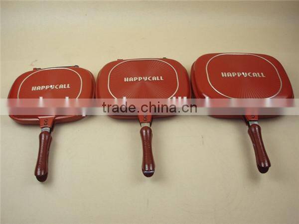 dessini die cast aluminium double sided frying pan