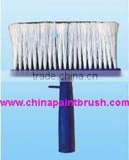 wall brush with wooden handle
