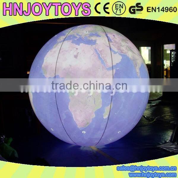 tellurion inflatable helium balloon,led light up balloons
