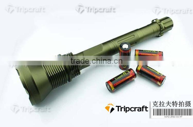 Rechargeable emergency flashlight led