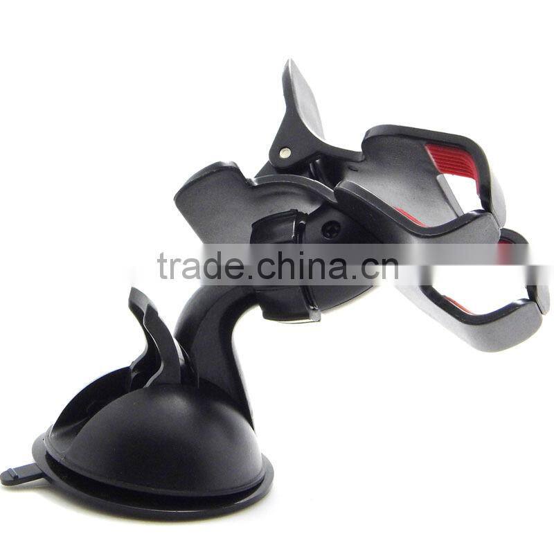 Universal 360 rotation flexible car double cup holder for Huawei for HTC