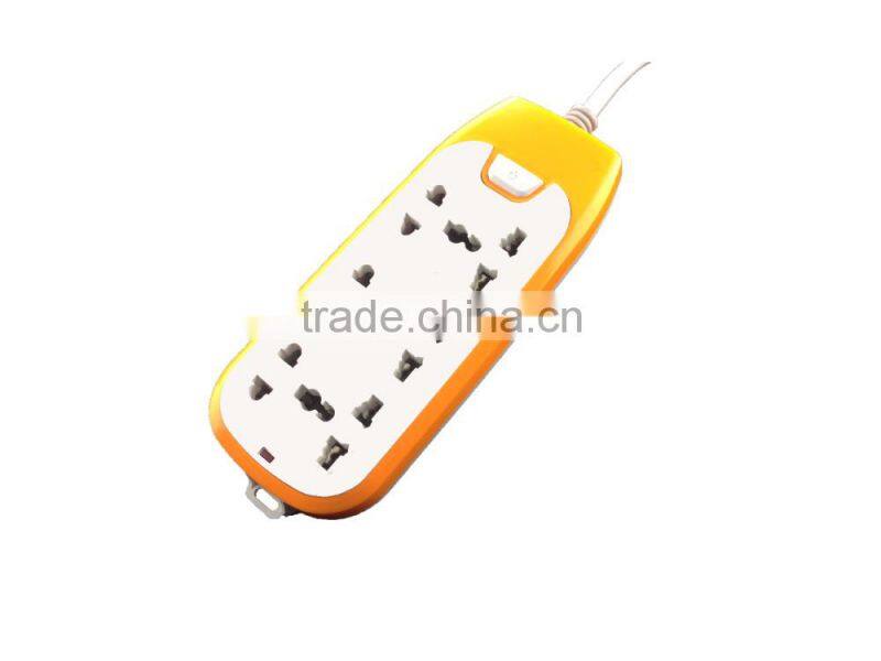 6 Way Electrical Power Extension Socket With Shutter