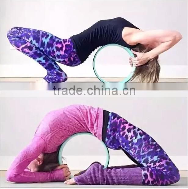 Yoga balance wheel for fitness exercise