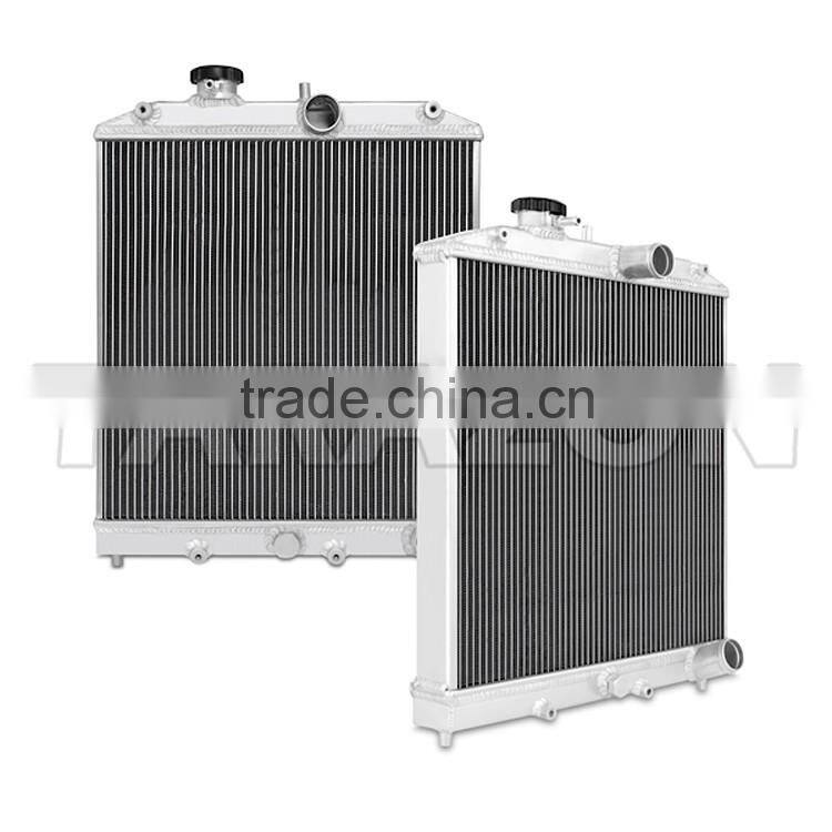 TIG-welded Aluminum Brazed Core Car Radiator For Honda Civic 1992-2000