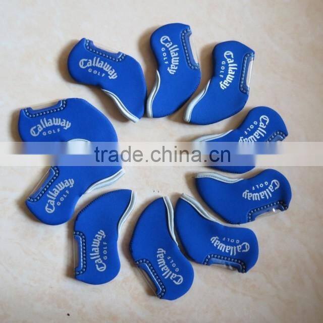 2014 fashionable elastic and durable neoprene golf iron covers
