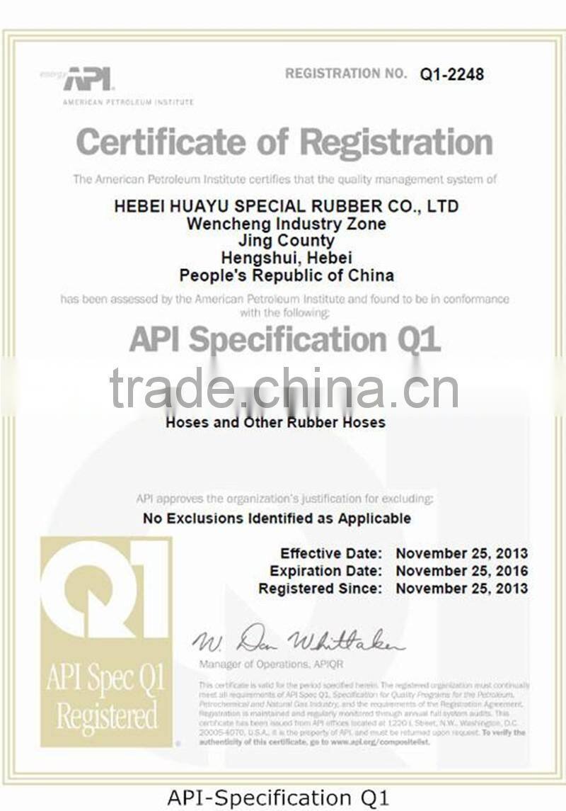 Inflation Packer Hose / Inflation Rubber Packer for coal mine