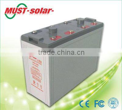 <MUST Solar>2V 400Ah Solar Sealed Lead Acid Battery