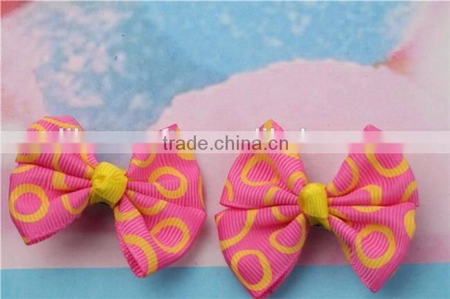 Wholesale Butterfly Ribbon Bow Hair Clip For Girls