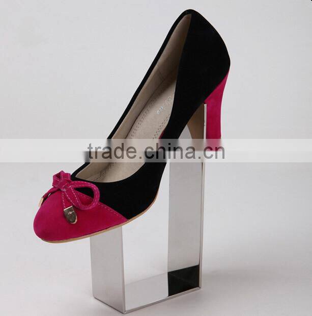2016 fashion display shoe acrylic stand/holder