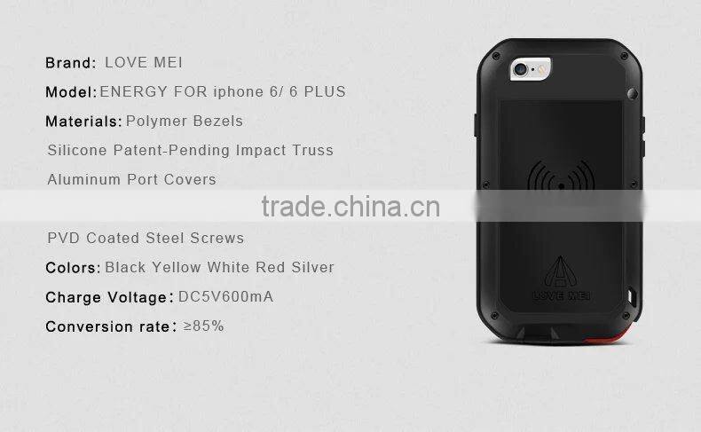 newest love mei energy for iphone 6/ 6plus, wireless charger