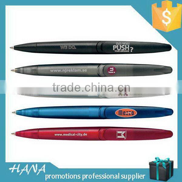 Contemporary new arrival oem printing promotional pen