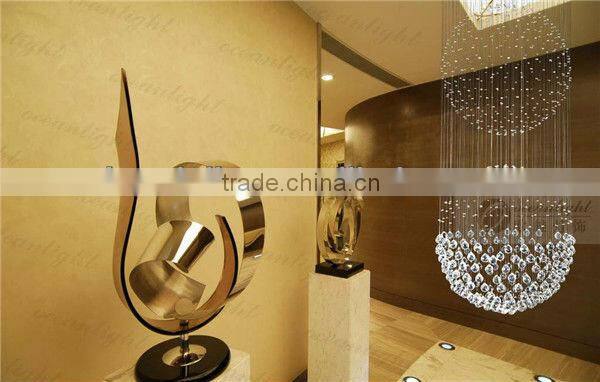 Les Lustres En Cristal Decorative Chain Chandeliers OM88020-5T
