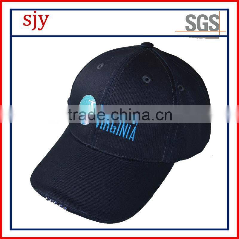 wholesale bottle opener cheap baseball caps with led lights