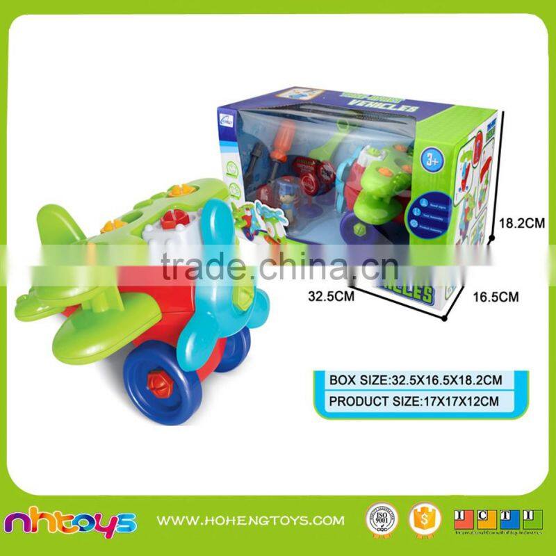 Toy assembling toy assembling plane DIY plane