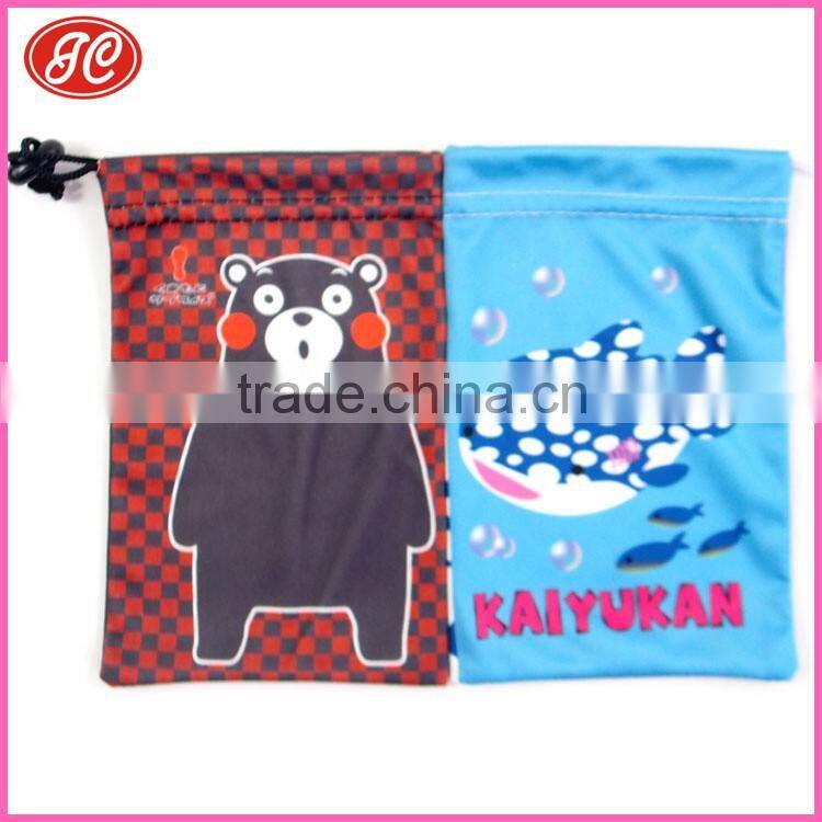 promotional products free sample microfiber eyeglasses pouch with logo printing