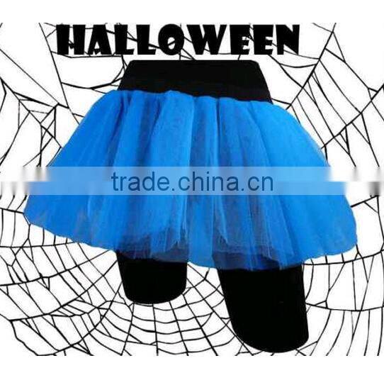 Ladies 80s dress up Tutu Skirt Fancy Dress Fishnet Three Layer Tutu Skirts