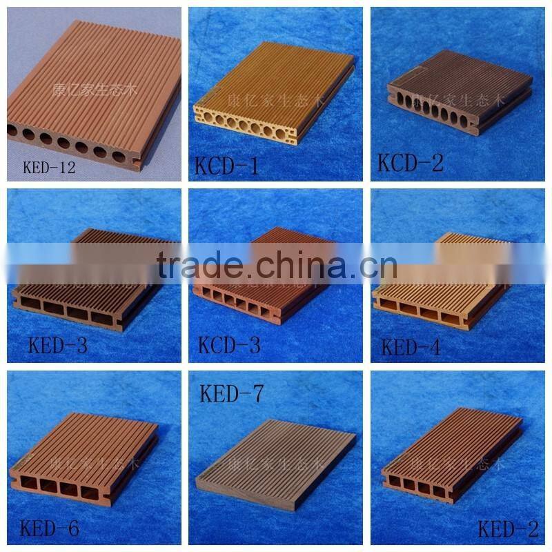 Easy cleaning wood plastic composite WPC floor/wood core wpc /WPC decking