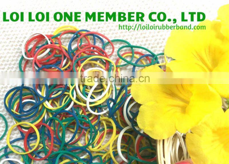 Rubber band tie flower / High quality elastic rubber band / The BEST wholesale for Europe