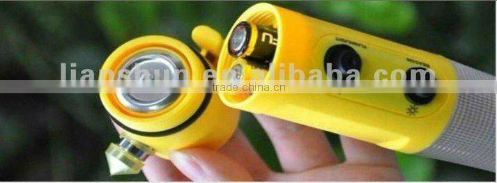 Solar led flashlights, emergency flashlight rechargeable with strong magnetic