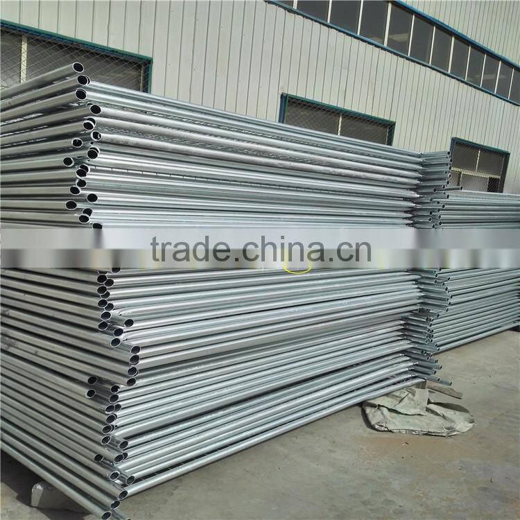 Temporary Welded Wire Fence Galvanized Coating