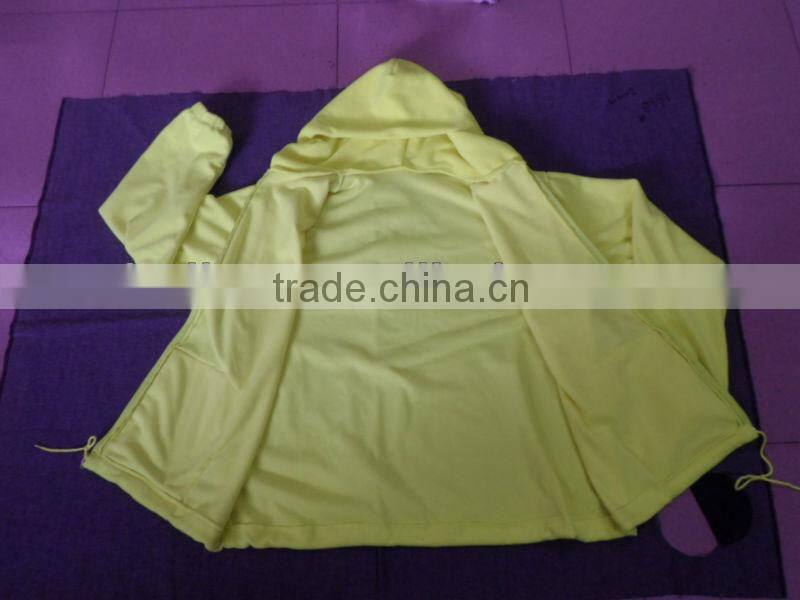 high visibility safety fleece jacket