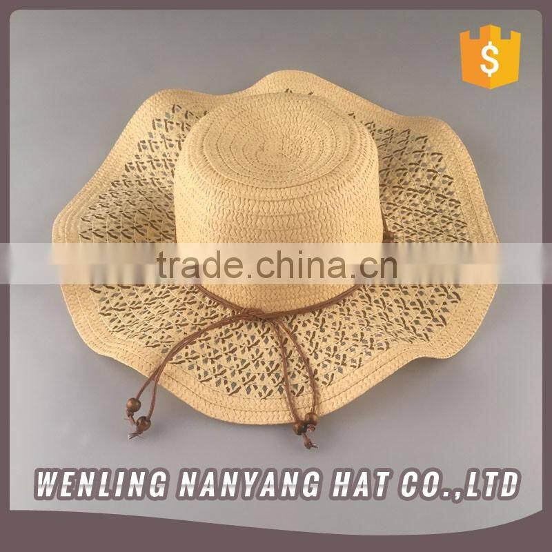 Solid Color Band Braided Sun Hat Women Sun Visor Hat