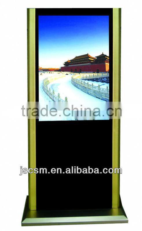 Outdoor 42inch Touch screen digital Advertising player totem display electronic screen for shopping plaza