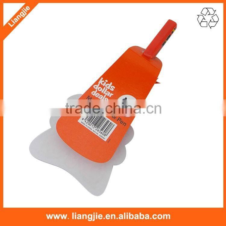 Custom Butterfly shaped sticky notes with pen