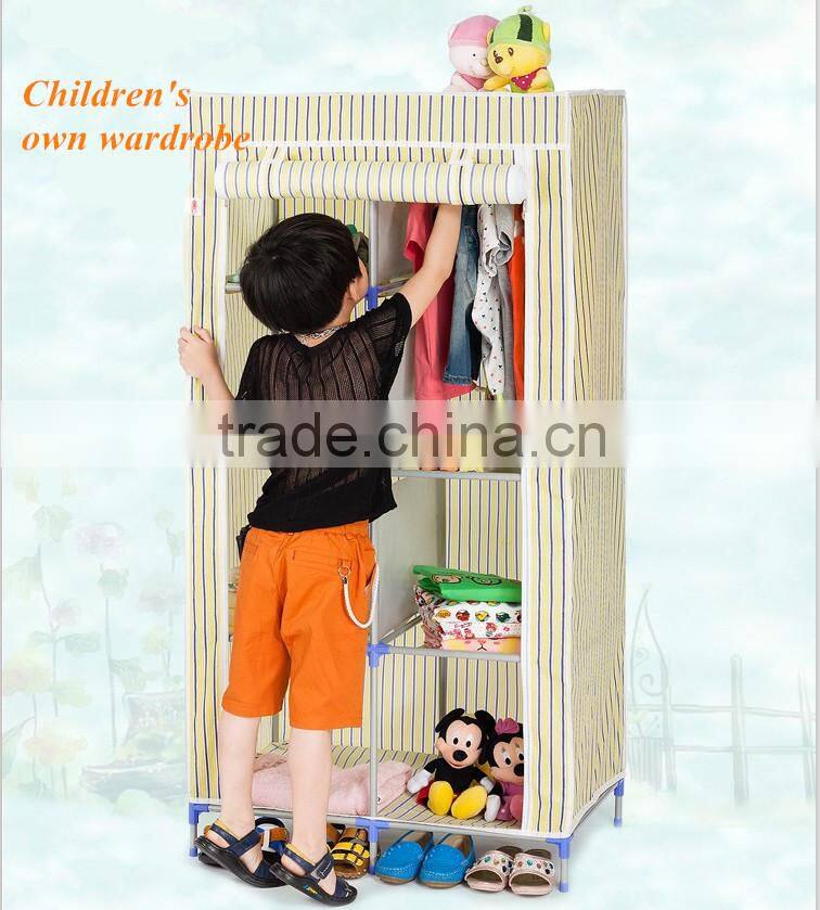 2014 China Supplier Children Cloth Storage Wardrobe Cabinet