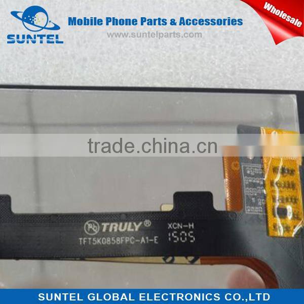 Negro en stock original BQ E4.5 pantalla tactil Digitizer + LCD de pantalla para TFT5K0858FPC-A1-E