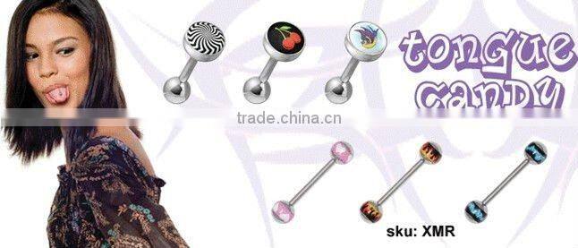 Zelin body piercing jewelry tongue piercing jewelry tongue jewelry