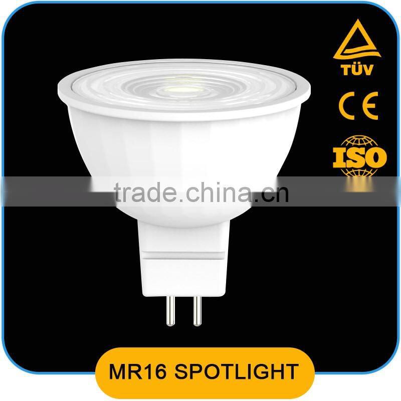 competitive price led spot light mr16 5W, stable lumen 360lm,CE ROHS,ERP,AL+PBT ,led light