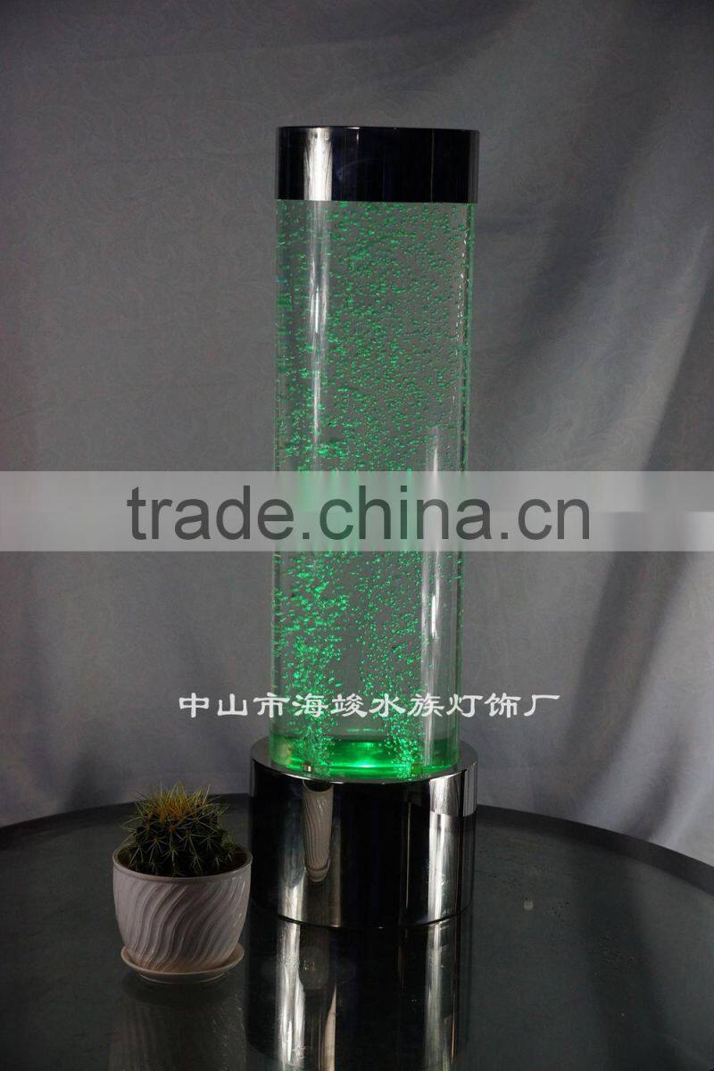 Led decoration water bubble table top column Aquaextreme