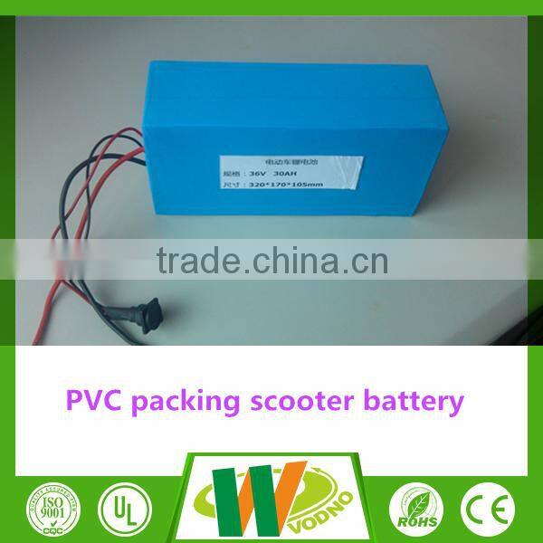 Factory direct lithium ion battery lifepo4 48v battery pack, e-scooter battery pack