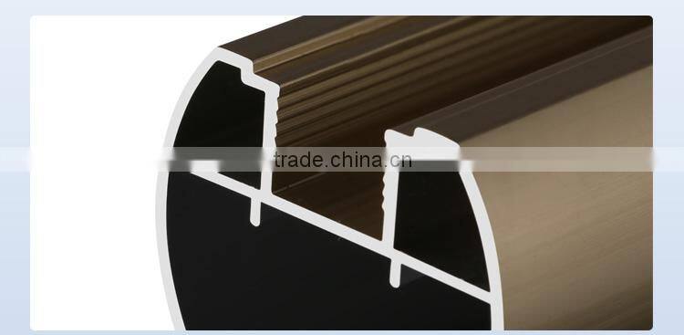 China supplier OEM custom aluminum profile for wardrobe door frame