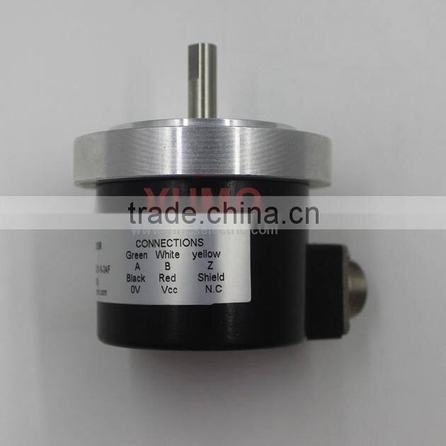(ISC7008-001C-2500BZ1-5-24F) 24V shaft rotary encoder pulse price incremental rotary encoder