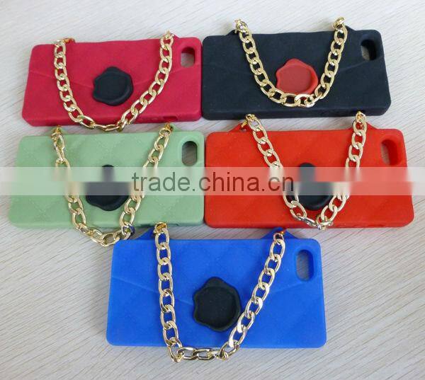 Cliche Silicone Handbag Case for iPhone 5