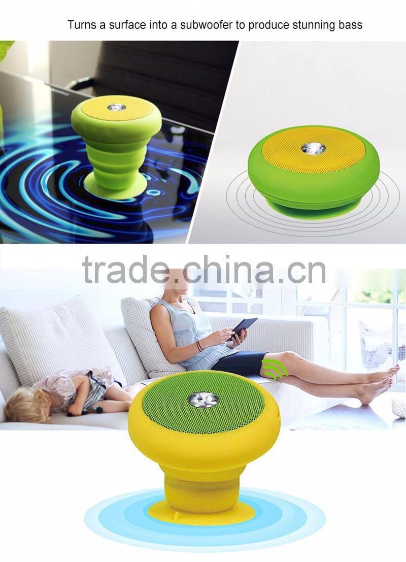 New x-bass 5W cup speaker bluetooth waterproof shower V4.1