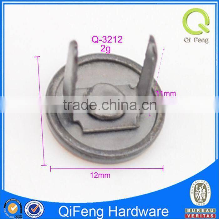 Q-3212 bag accessory metal label custom five-pointed star round shape