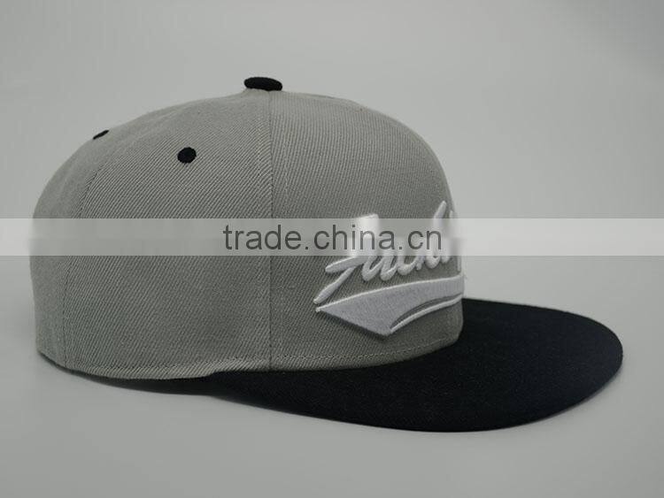 Newest design high quality 3D embroidery custom snapback caps snapback