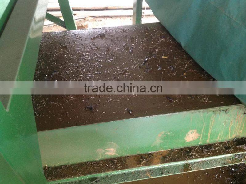 automatic unvulcanized raw rubber steel wire separator machine