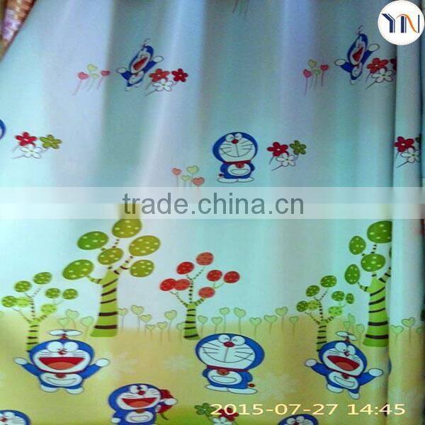 curtain for kids, 100% sun block curtain for children, cartoon pattern printing fabric for kids' curtain